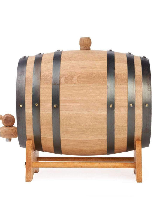 Whiskyfad 0,5 liter – lille egetræstønde til hjemmelagret whisky eller dekorativ brug