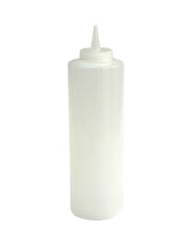 Squeeze Bottle i klar plast (760 ml) - opbevar og server dine flydende ingredienser nemt og bekvemt med denne praktiske flaske.