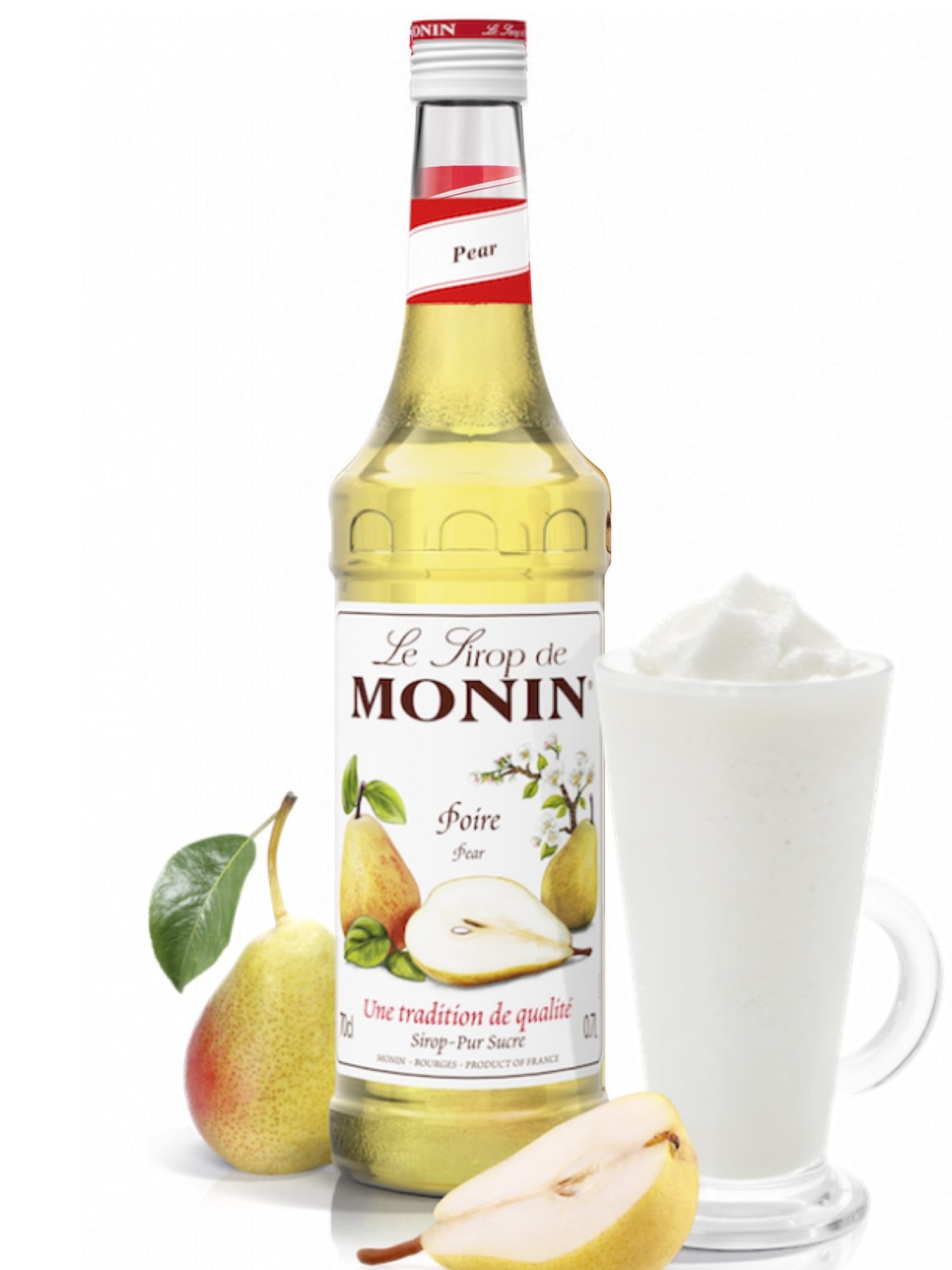 Machen Sie Ihre Cocktails zu einem fruchtigen Genuss mit dem bezaubernden Geschmack von Monin Birnen Sirup