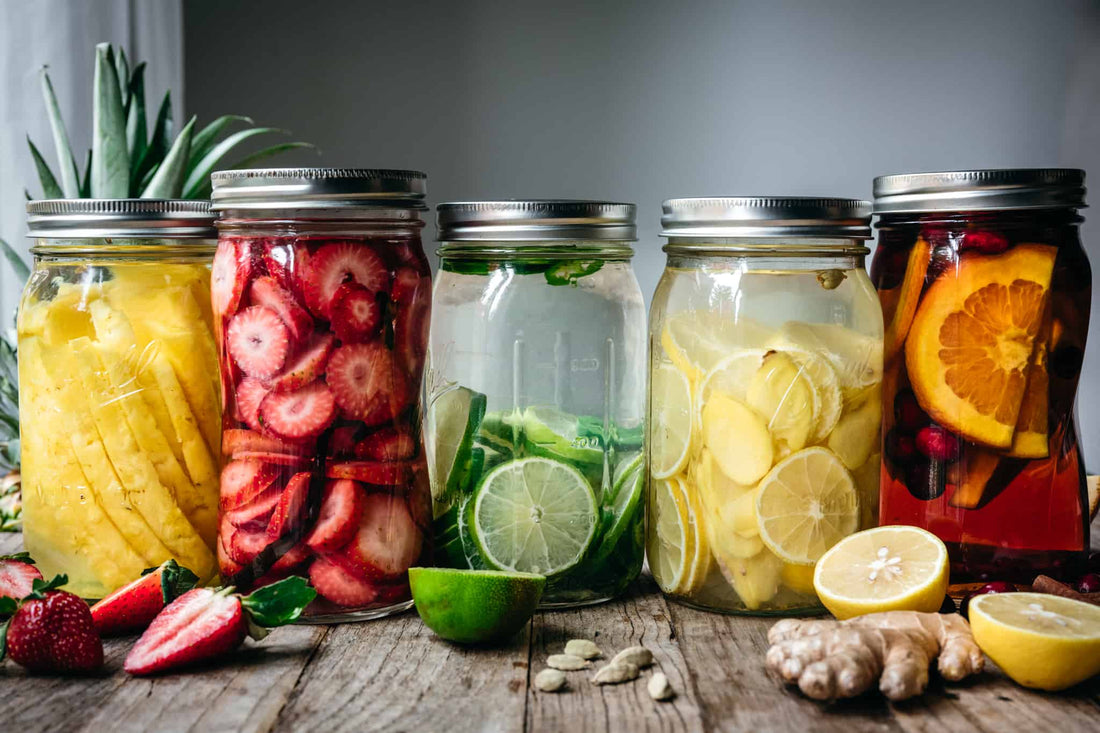 Infuseret spiritus med smag til cocktails og drinks