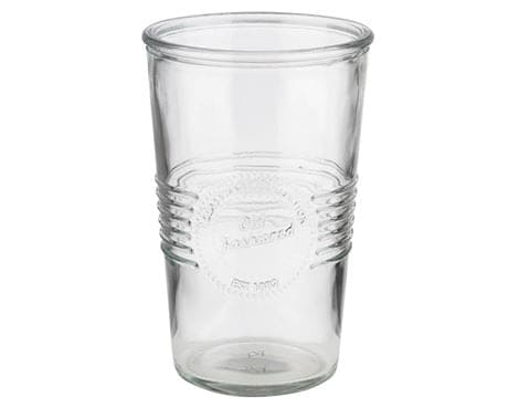 Drikkeglas OLD FASHIONED med struktureret overflade