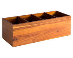 Wooden Box with 4 Compartments Woody