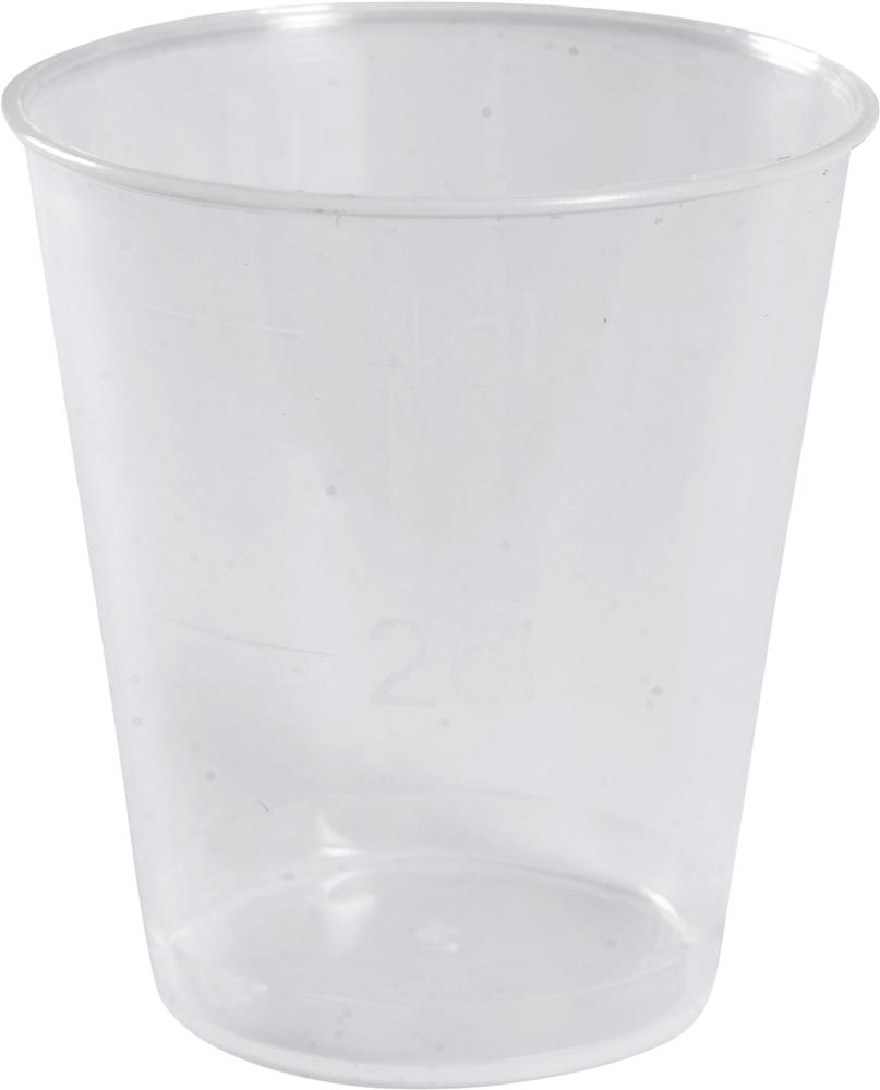 Reusable Shot Glasses Ø4.4 cm - 50x20 Pcs