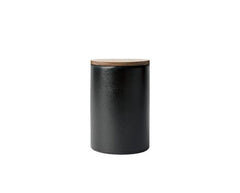 Jar with Lid Titanium Black