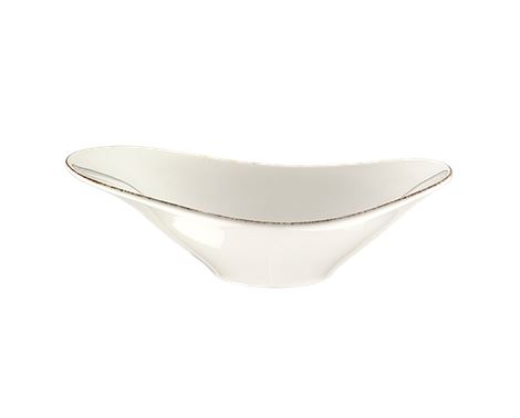 Bowl w/Brown Rim Retro