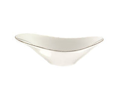 Bowl w/Brown Rim Retro