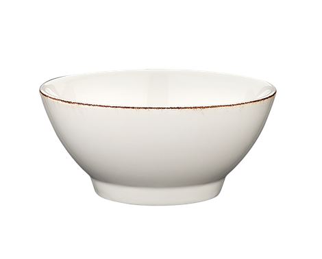 Bowl with Brown Edge Retro