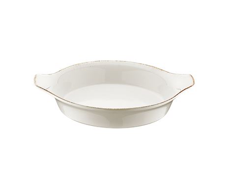 Egg Pan with Brown Edge Retro