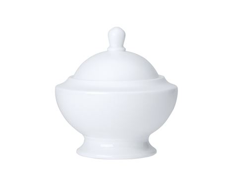 Sugar Bowl w/Lid Classic White