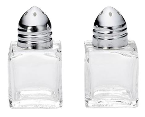 Salt and Pepper Shaker Set - 2-Pack