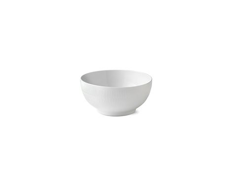 Bowl Hvid Rifflet 310 cl