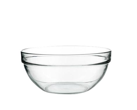 Stabelbar skål i slidstærkt materiale – perfekt til effektiv servering og opbevaring i kantine, køkken eller restaurant.