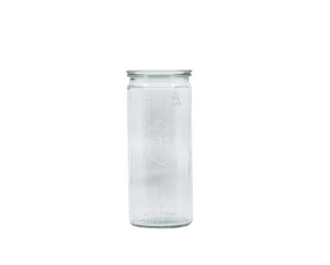 Glass with Lid Cylinder