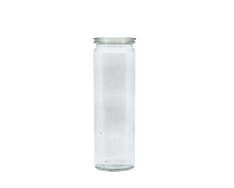 Glass with Lid Cylinder