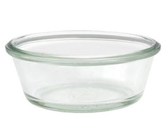 WECK opbevaringsglas med låg – et alsidigt glas ideelt til konservering, opbevaring og servering af fødevarer. Tåler både varme og kolde temperaturer, hvilket gør det perfekt til en række kulinariske behov.