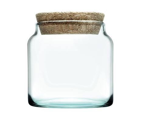 Storage Jar with Lid Aware