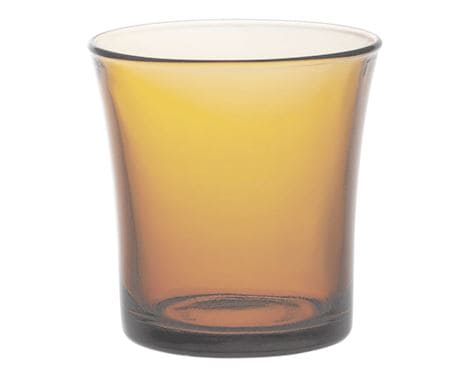 Vandglas Hærdet Lys - 6.0 Stk. i amberfarve.