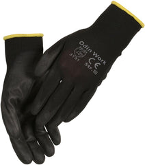 Odin PU gloves size 11, black - 12x2 PCS.