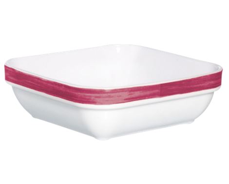 Stabelbar Brush skål fra Arcoroc – en elegant stabelbar skål i opalglas med et penselstrøg-design, ideel til både servering og opbevaring