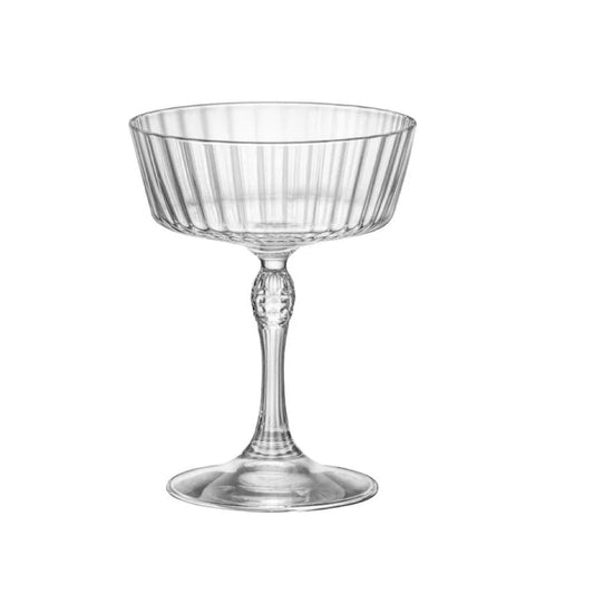 Bormioli Rocco America 20S Fizz 275ml – perfekt glas til at servere lækre sprudlende cocktails med et retroinspireret design