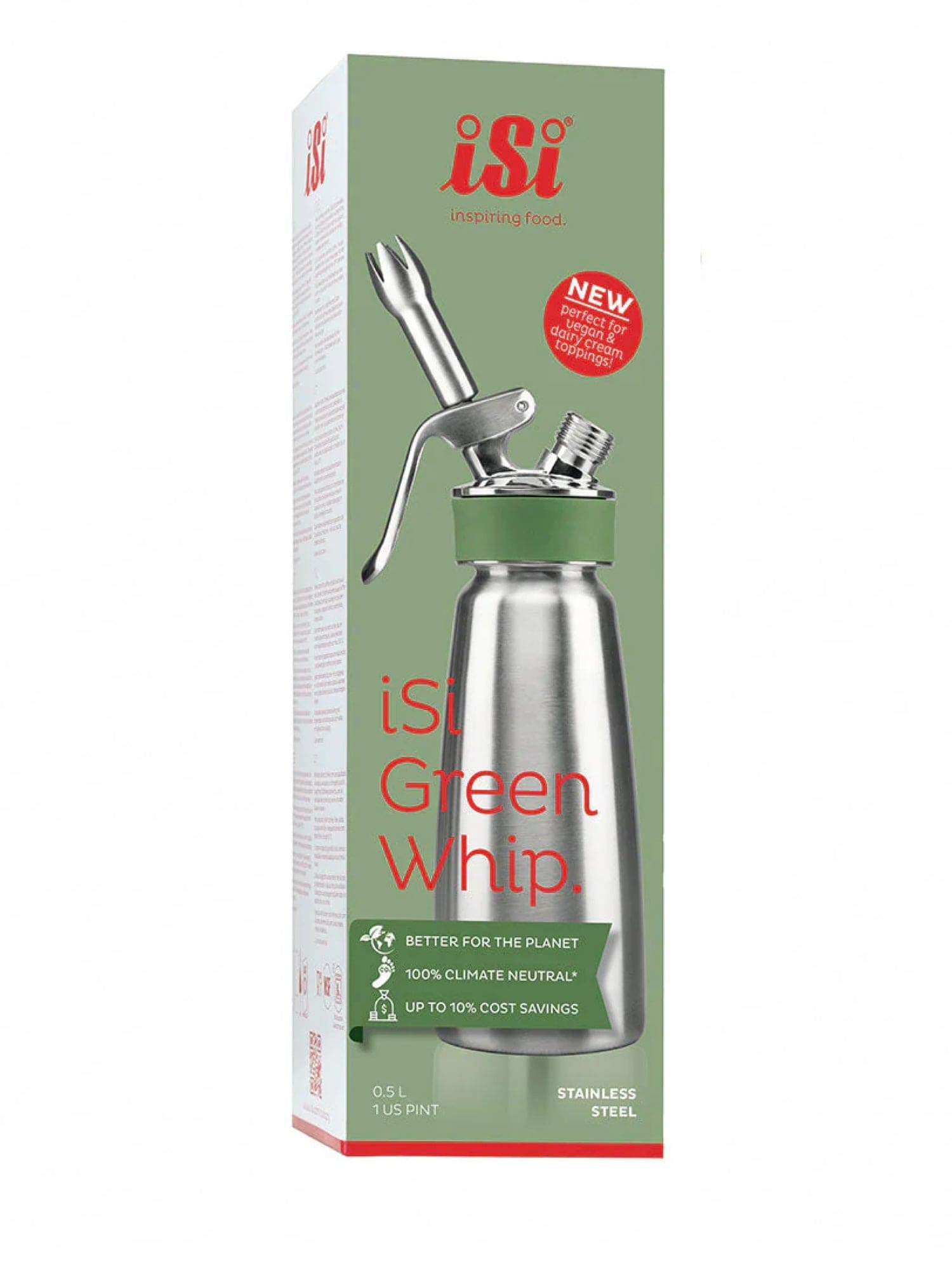 Cream Whipper ISI Green Whip 0.5 L