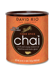 David Rio Tiger Spice Chai, 1814g, en krydret chai-blanding perfekt til varme drikke