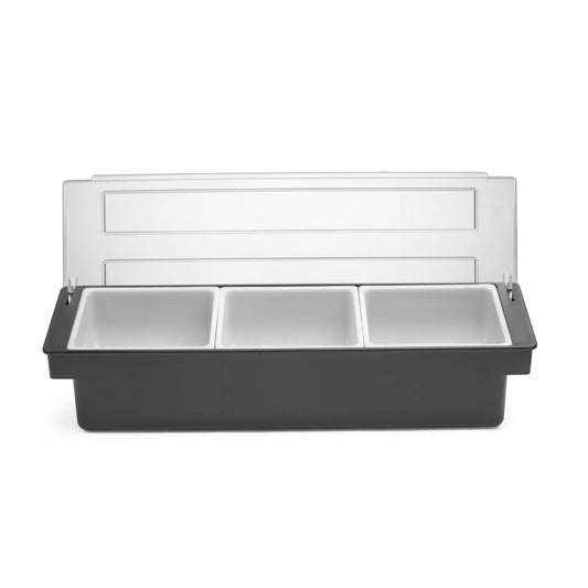 Fruit dispenser with 3 compartments