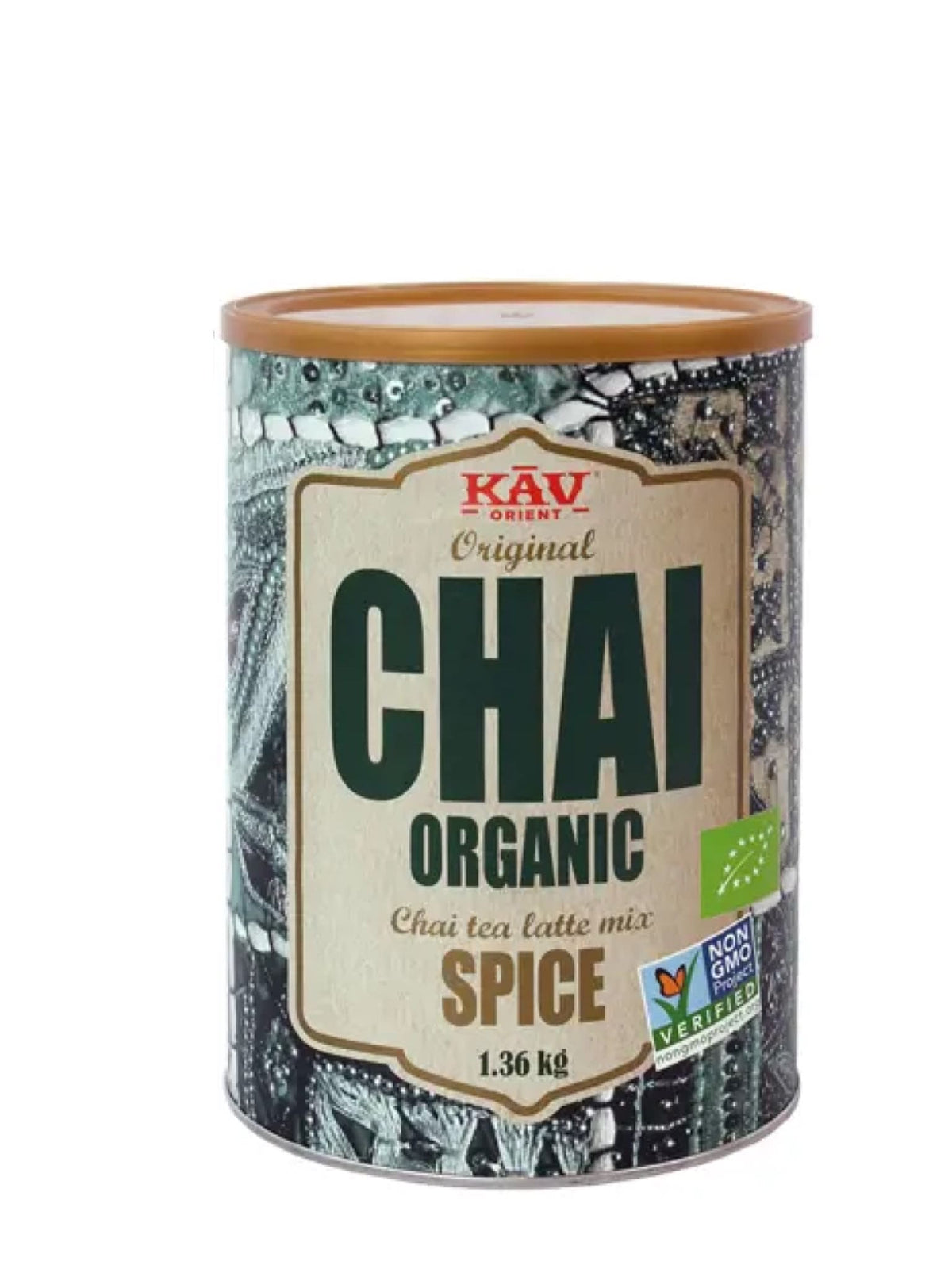 KAV Chai Latte Spice økologisk teblanding, perfekt til en krydret chai latte.