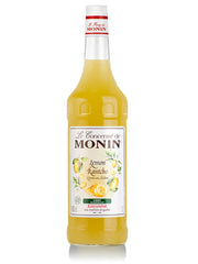 Monin Lemon Rancho Saft 1 liter – frisk og syrlig citron saft, perfekt til at lave forfriskende lemonader, cocktails og mocktails