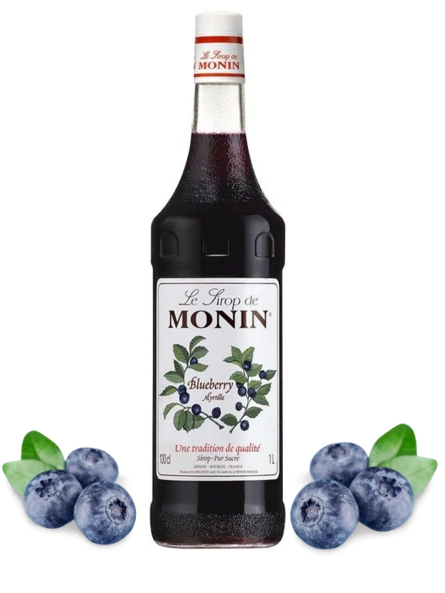 Monin Blueberry sirup – lækker og frugtagtig sirup med blåbærsmag, ideel til at skabe friske cocktails og smoothies