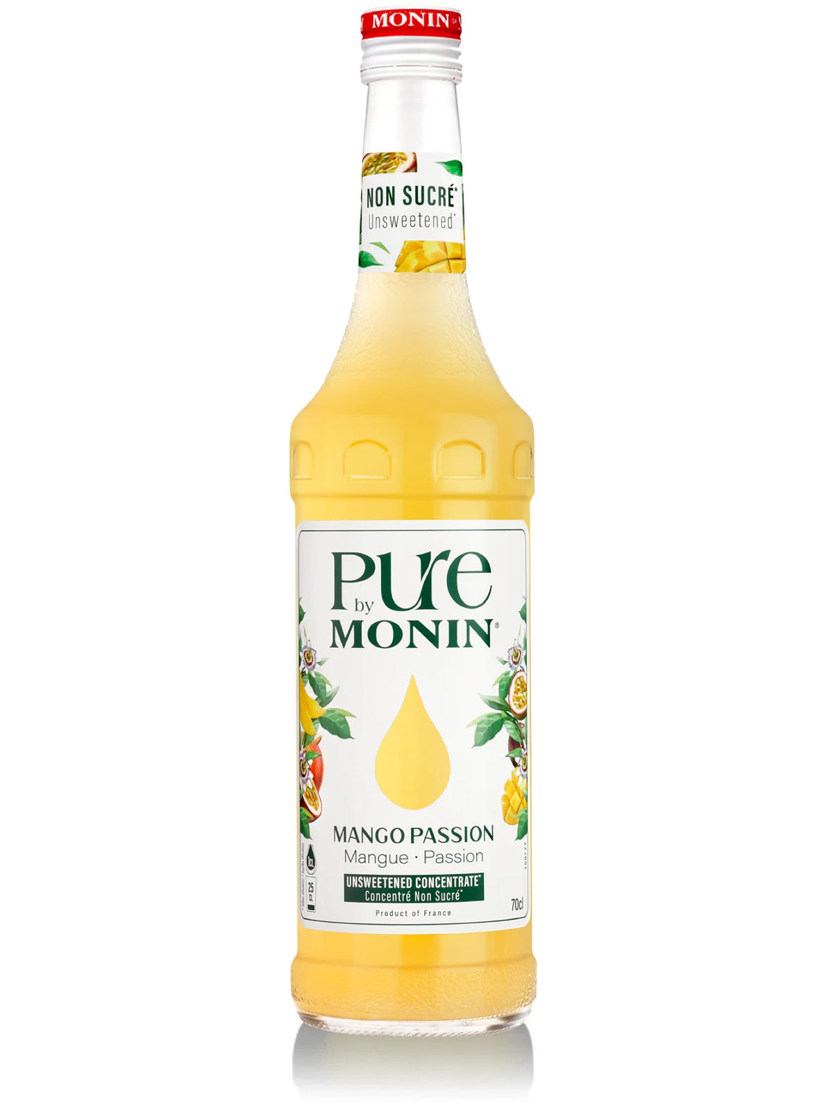 Pure by Monin Mango Passion sirup, perfekt til cocktails og desserter