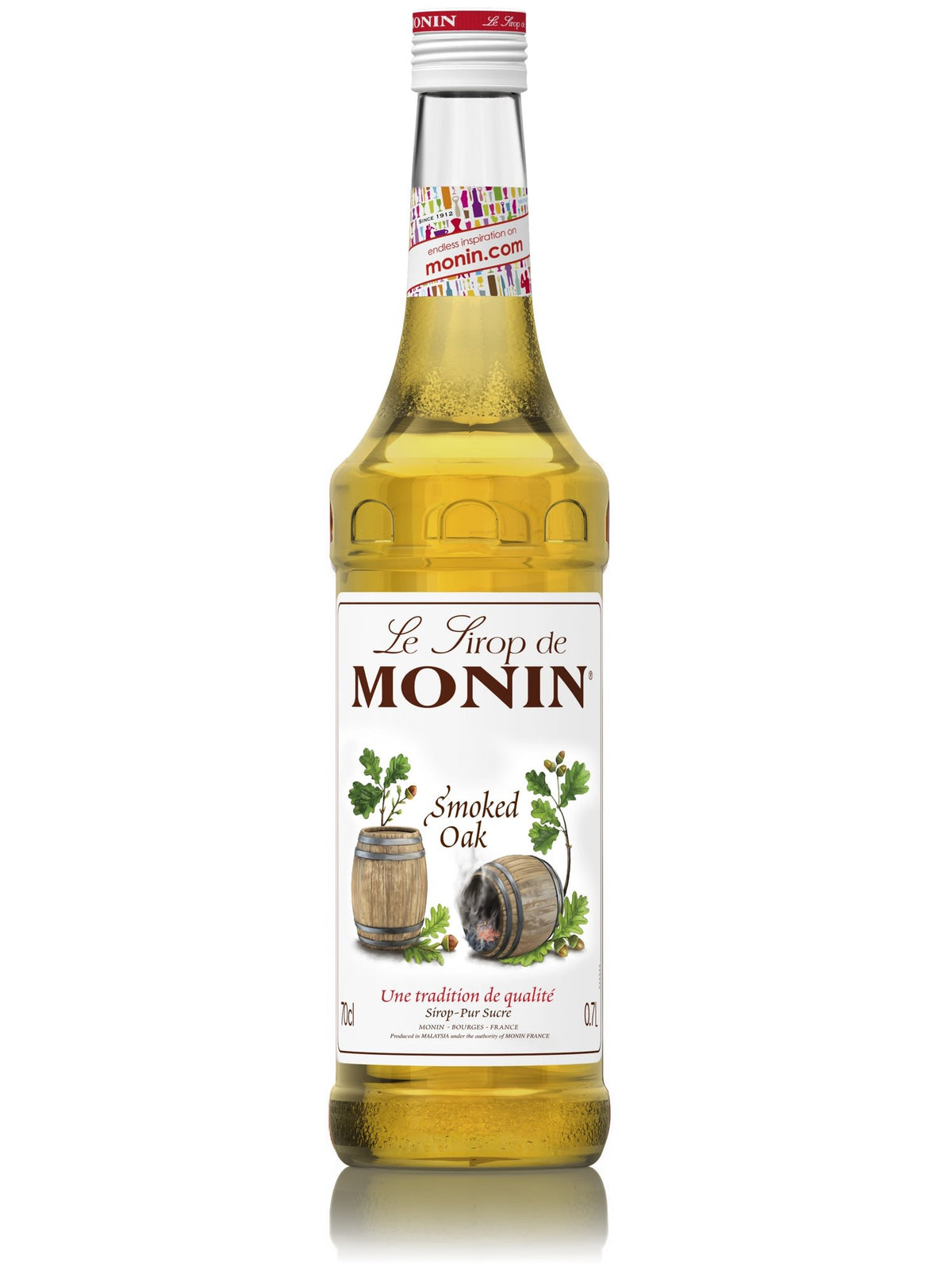 Monin Smoked Oak sirup med træagtig aroma.