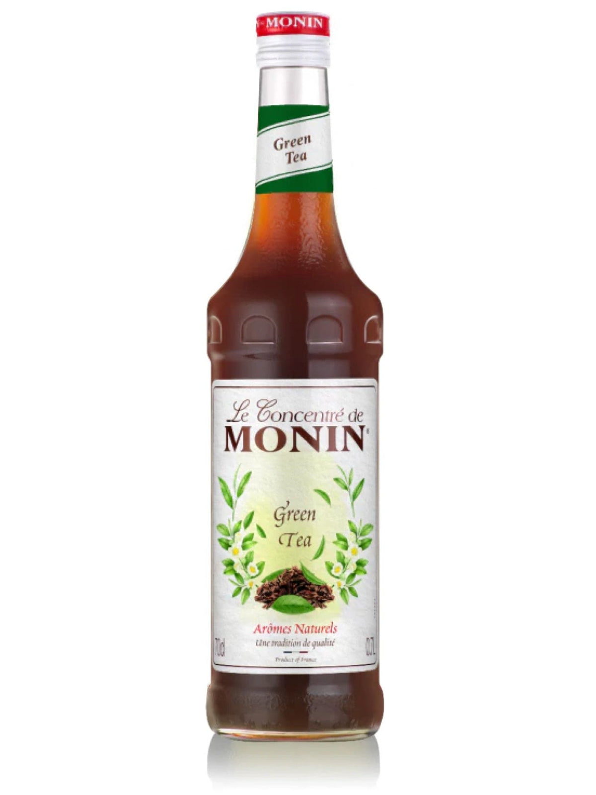 Monin Green Tea sirup – subtil og naturlig grøn te smag, ideel til at blande i cocktails og iste