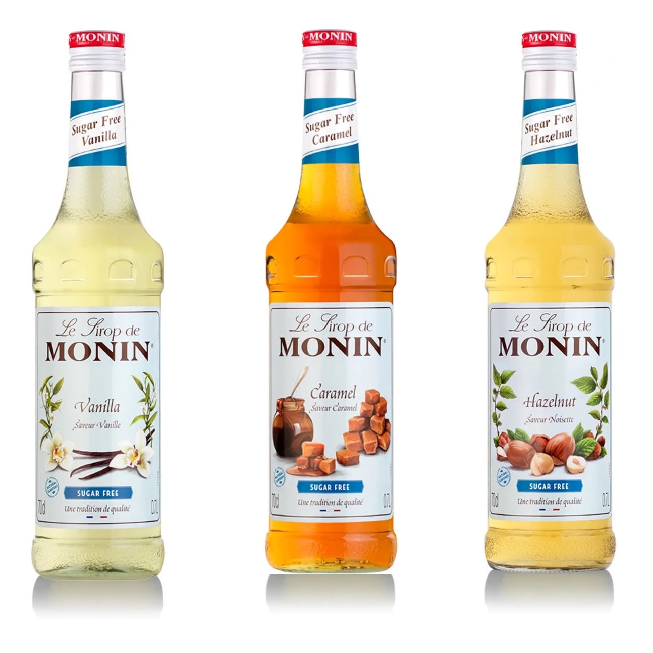 Monin Sugar Free Coffee Syrup Set