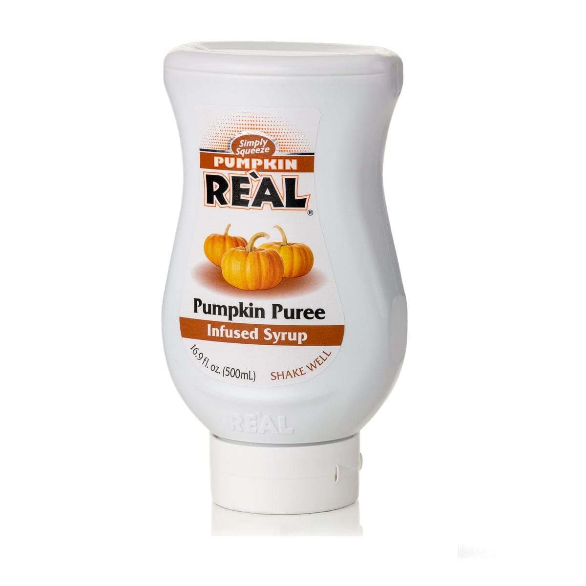 Real Pumpkin – græskarpuré i professionel kvalitet, ideel til efterårsdrinks, pumpkin spice latte og kreative cocktails.