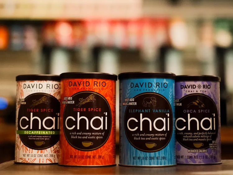 David Rio chai i café- og butiksmiljø