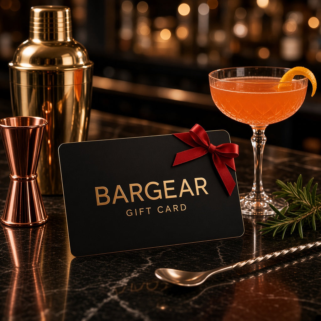 BarGear gift card for bar and cocktails