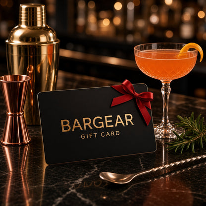 BarGear gift card for bar and cocktails