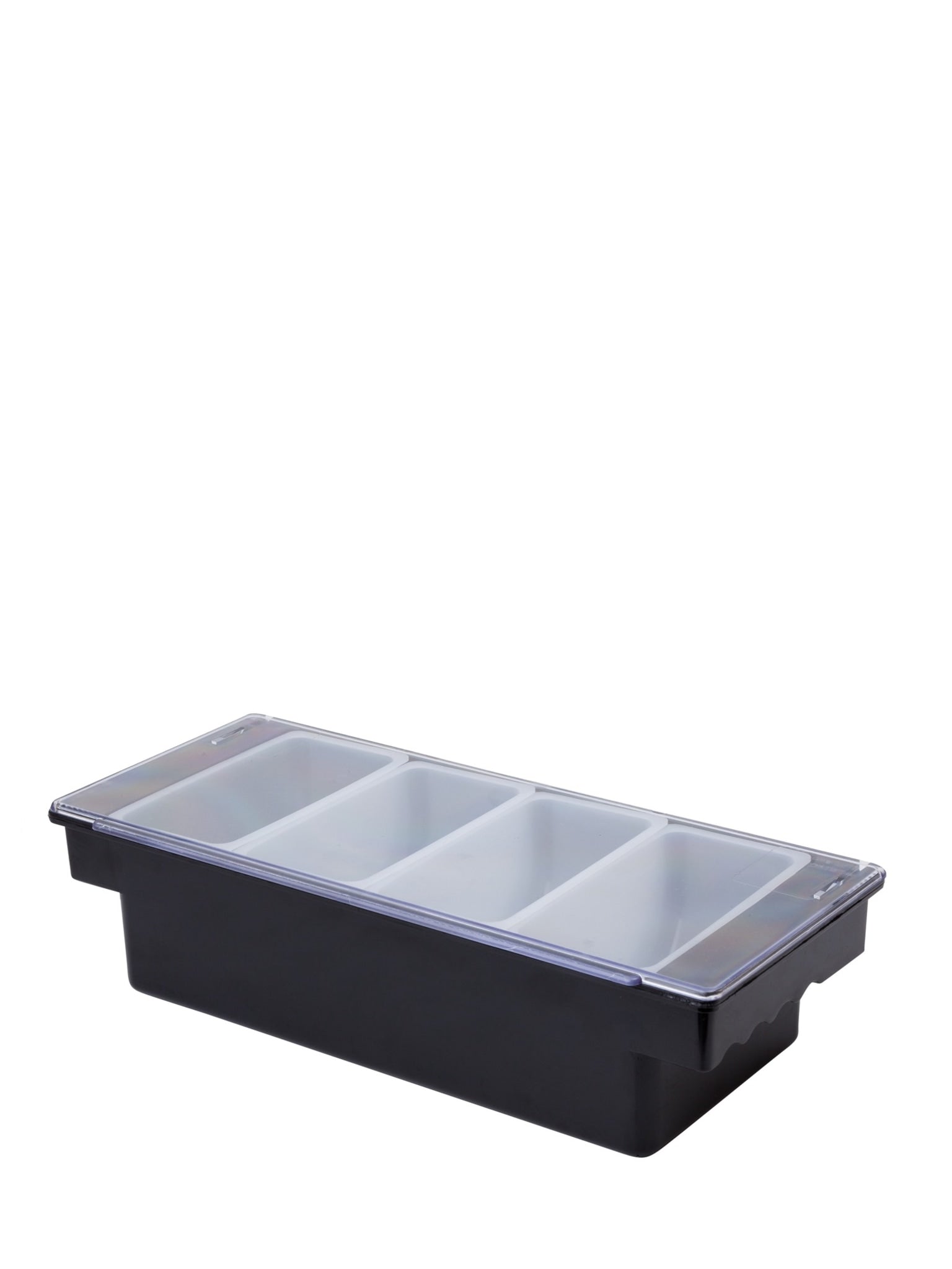 Bar organizer with 4 compartments, barcaddy, bar caddy