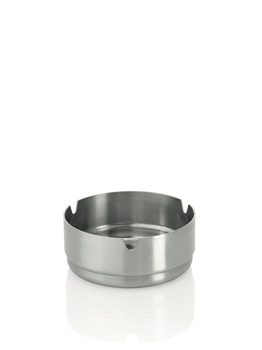 Klassisk askebæger i rustfrit stål med en diameter på 8 cm