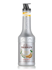 Monin Bananpuré - Ren, fyldig og sød banansmag til cocktails, smoothies og desserter