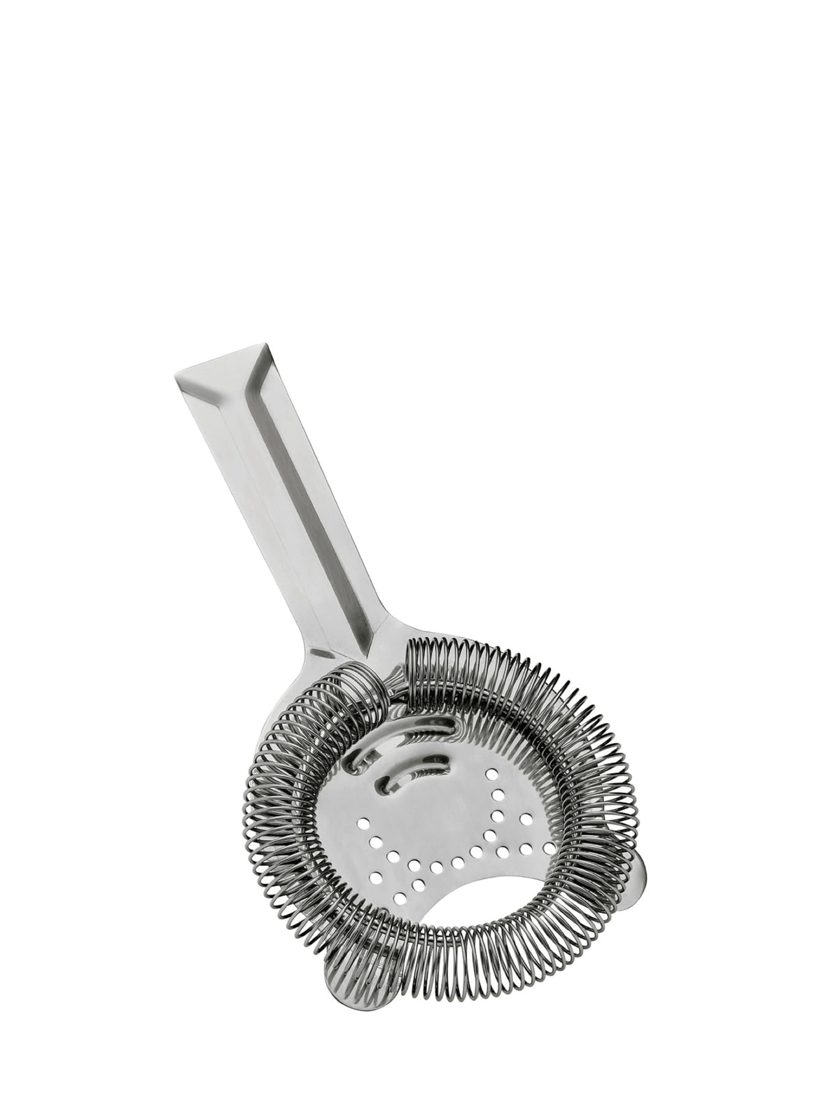 Klassisk Hawthorn-strainer til at sikre en glat servering af dine drinks.