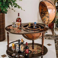 Add a touch of elegance to your home with this beautiful Sophistication Globe Bar.